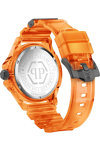 PHILIPP PLEIN The Skull Scuba Duba Edition Orange Plastic Strap