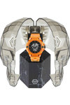 PHILIPP PLEIN The Skull Scuba Duba Edition Orange Plastic Strap