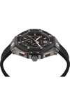 PHILIPP PLEIN Royal Chronograph Black Silicone Strap