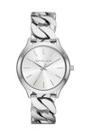 MICHAEL KORS Runway Silver Stainless Steel Bracelet