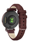 GARMIN Lily™2 Classic Dark Bronze Case with Mulberry Leather Band