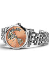 HAMILTON Jazzmaster Open Heart Automatic Silver Stainless Steel Bracelet