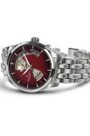 HAMILTON Jazzmaster Open Heart Automatic Silver Stainless Steel Bracelet