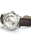 HAMILTON Jazzmaster Open Heart Automatic Brown Leather Strap