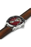 HAMILTON Jazzmaster Open Heart Automatic Brown Leather Strap