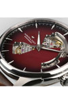 HAMILTON Jazzmaster Open Heart Automatic Brown Leather Strap