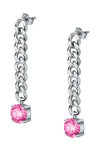 MORELLATO Colori Poetica Stainless Steel Earrings with Crystals
