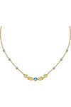 MORELLATO Colori Stainless Steel Necklace with Crystals and Zircons