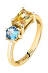 MORELLATO Colori Brass Ring with Zircons (No 12)