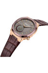 KENNETH COLE Modern Classic Brown Leather Strap