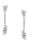 MORELLATO Torchon Stainless Steel Earrings with Crystals