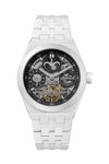 INGERSOLL Broadway Automatic Dual Time White Ceramic Bracelet