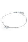 LA PETITE STORY Silver Collection Sterling Silver Bracelet with Zircons