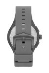 BEVERLY HILLS POLO CLUB Dual Time Black Rubber Strap