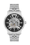 BEVERLY HILLS POLO CLUB Automatic Silver Stainless Steel Bracelet