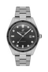 BEVERLY HILLS POLO CLUB Automatic Silver Stainless Steel Bracelet