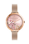 TED BAKER Ammy Hearts Rose Gold Stainless Steel Bracelet