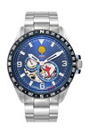 PATROUILLE DE FRANCE Athos 6 Automatic Silver Stainless Steel Bracelet