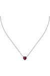 LA PETITE STORY Love Stainless Steel Necklace with Zircons