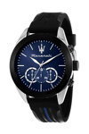 MASERATI Traguardo Chronograph Black Rubber Strap