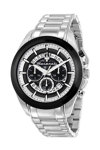 MASERATI Traguardo Chronograph Silver Stainless Steel Bracelet