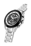 MASERATI Traguardo Chronograph Silver Stainless Steel Bracelet