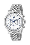 MASERATI Epoca Chronograph Silver Stainless Steel Bracelet