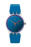 SWATCH Transformation Polablue Blue Silicone Strap