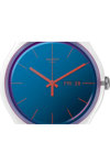 SWATCH Transformation Polablue Blue Silicone Strap