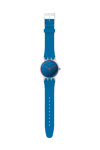 SWATCH Transformation Polablue Blue Silicone Strap