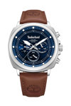 TIMBERLAND Williston Small Dual Time Brown Leather Strap