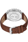 TIMBERLAND Williston Small Dual Time Brown Leather Strap