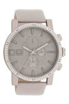 OOZOO Timepieces Beige Leather Strap