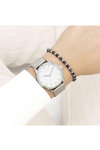 OOZOO Timepieces Silver Metallic Bracelet