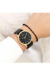 OOZOO Timepieces Black Leather Strap