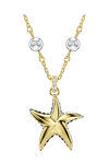 SWAROVSKI Multicolored Idyllia Pendant Crystal Pearls & Starfish