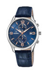 FESTINA Chronograph Blue Leather Strap