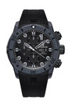 EDOX CO-1 Carbon Automatic Chronograph Black Rubber Strap