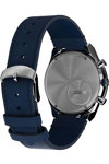 Q Timex Tachymeter Blue Leather Strap