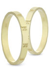 Wedding Rings in 9ct Yellow Gold