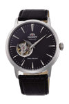 ORIENT Contemporary Automatic Black Leather Strap