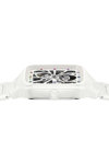 RADO True Square Gemstones Automatic Open Heart White Ceramic Bracelet (R27073712)