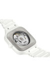 RADO True Square Gemstones Automatic Open Heart White Ceramic Bracelet (R27073712)