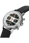 LIP Rallye Meca Chronograph Black Leather Strap