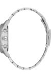 BEVERLY HILLS POLO CLUB Dual Time Silver Stainless Steel Bracelet