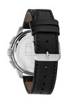 TOMMY HILFIGER Casual Black Leather Strap