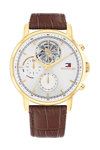 TOMMY HILFIGER Dressed Up Brown Leather Strap