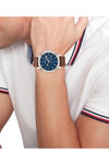 TOMMY HILFIGER Sport Brown Leather Strap