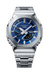 G-SHOCK Tough Solar Chronograph Silver Stainless Steel Bracelet