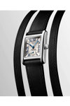 LONGINES Mini DolceVita Black Leather Strap